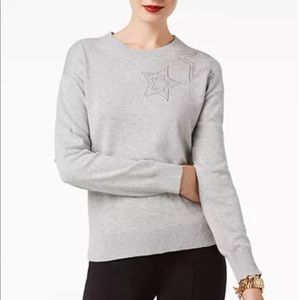 MICHAEL KORS Jewel Neck Sweater